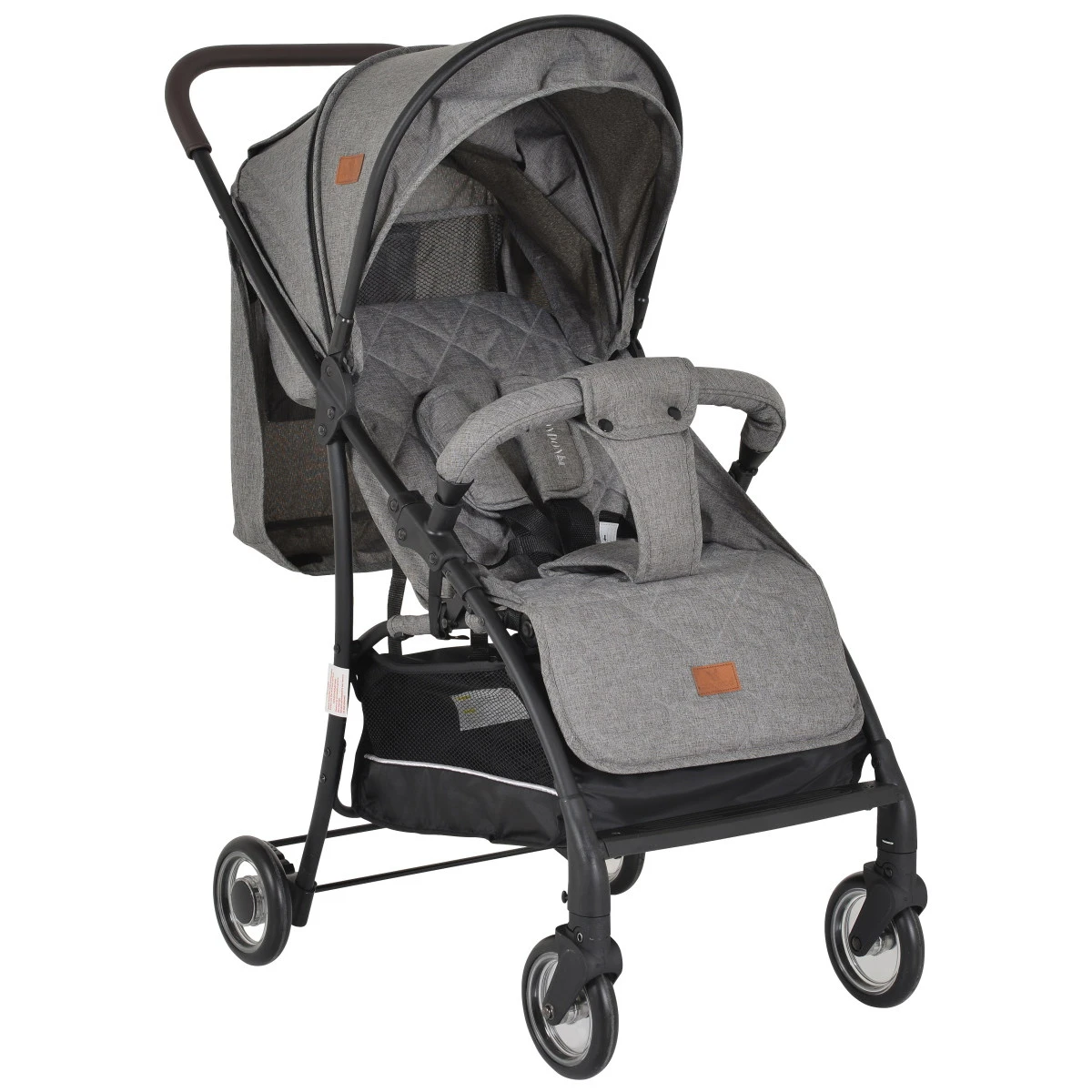 Cangaroo London Grey Wandelwagen 5581 Cangaroo London Grey Wandelwagen 5581 -Winkel Voor Babyreisartikelen cangaroo london grey wandelwagen 5581 1