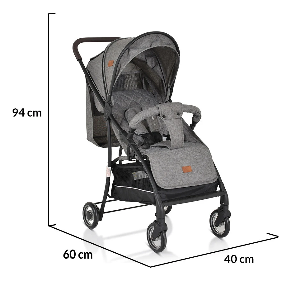 Cangaroo London Grey Wandelwagen 5581 Cangaroo London Grey Wandelwagen 5581 -Winkel Voor Babyreisartikelen cangaroo london grey wandelwagen 5581 12
