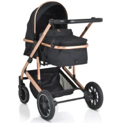 Cangaroo Thira Black 3-in-1 Combi Kinderwagen Incl. Autostoel -Winkel Voor Babyreisartikelen cangaroo thira black 3 in 1 combi kinderwagen 4