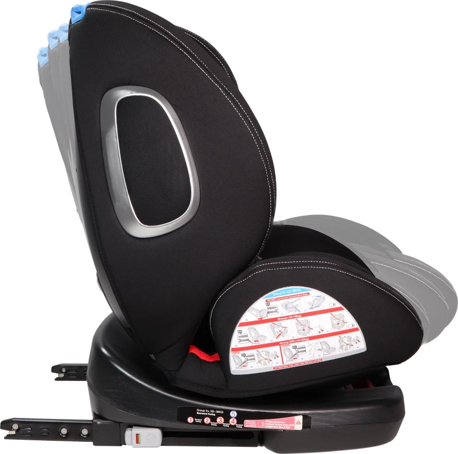 Ding Cruz Black 360° Isofix Autostoel 0-36kg DI-101919 Ding Cruz Black 360° Isofix Autostoel 0-36kg DI-101919 -Winkel Voor Babyreisartikelen di 101919 ding cruz black 4positions 1