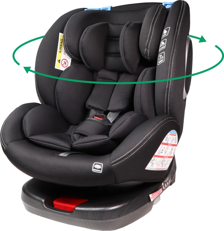 Ding Cruz Black 360° Isofix Autostoel 0-36kg DI-101919 Ding Cruz Black 360° Isofix Autostoel 0-36kg DI-101919 -Winkel Voor Babyreisartikelen di 101919 ding cruz black arrow 1