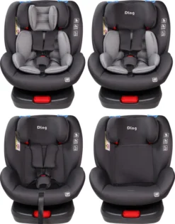 Ding Cruz Dark Grey 360° Isofix Autostoel 0-36kg DI-101920 4 Ding Cruz Dark Grey 360° Isofix Autostoel 0-36kg DI-101920 -Winkel Voor Babyreisartikelen di 101920 ding cruz dark grey 4options