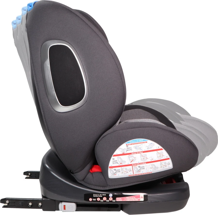 Ding Cruz Dark Grey 360° Isofix Autostoel 0-36kg DI-101920 Ding Cruz Dark Grey 360° Isofix Autostoel 0-36kg DI-101920 -Winkel Voor Babyreisartikelen di 101920 ding cruz dark grey 4positions