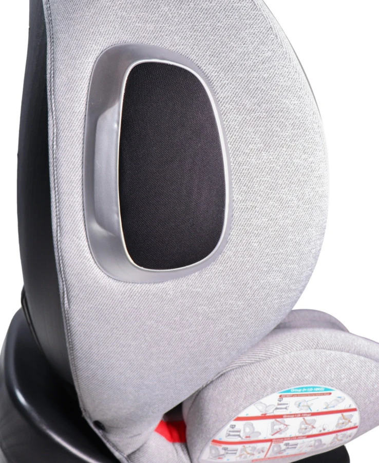 Ding Cruz Light Grey 360° Isofix Autostoel 0-36kg DI-101921 Ding Cruz Light Grey 360° Isofix Autostoel 0-36kg DI-101921 -Winkel Voor Babyreisartikelen di 101921 ding cruz light grey side protection system