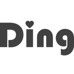 Ding Amigo Black/Rose Reiswieg DI-191707 -Winkel Voor Babyreisartikelen ding baby logo jpeg 63 2 4