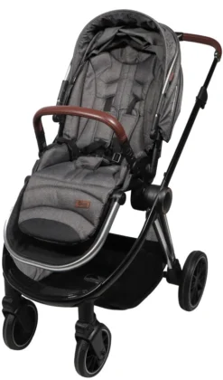 Ding Fenix Grey/Silver Kinderwagen DI-191703 -Winkel Voor Babyreisartikelen ding fenix greysilver kinderwagen1