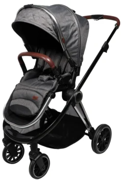 Ding Fenix Grey/Silver Kinderwagen DI-191703 -Winkel Voor Babyreisartikelen ding fenix greysilver kinderwagen2