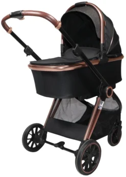 Ding Fenix Black/Rose Kinderwagen DI-191702 -Winkel Voor Babyreisartikelen ding fenix rose kinderwagen8