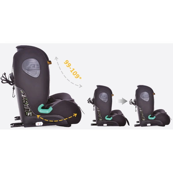 Ding York Red Leather i-Size Autostoel 9-36 kg K63 Ding York Red Leather I-Size Autostoel 9-36 Kg K63 -Winkel Voor Babyreisartikelen ding york 2