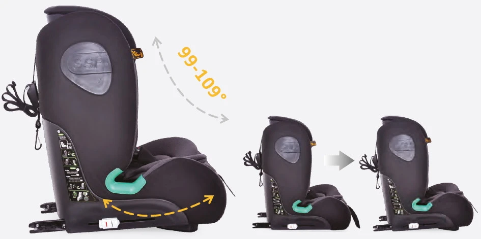 Ding York Grey i-Size Autostoel 9-36 kg K63 Ding York Grey I-Size Autostoel 9-36 Kg K63 -Winkel Voor Babyreisartikelen ding york 3