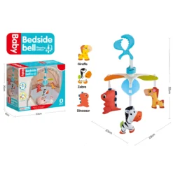 Eco Toys Blue Babymobiel Kinderwagen Speelgoed HC527701 -Winkel Voor Babyreisartikelen eco toys animals muziekmobiel 3