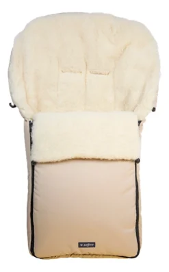 Zaffiro Wol Beige Universele Afritsbare Voetenzak S6 -1.1