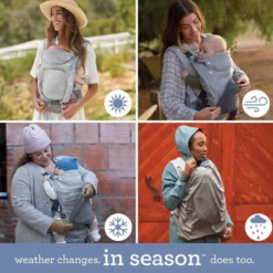 Infantino 5 Season Ergonomische Draagzak BK-300004 -Winkel Voor Babyreisartikelen infantino 5 season ergonomsiche draagzak bk 300004 3 1920x1920