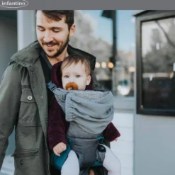 Infantino Go Forward Draagzak BK-200202 -Winkel Voor Babyreisartikelen infantino go forward draagzak bk 200202 kindje met papa