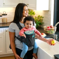 Infantino Swift Classic Grey Draagzak BK-300105 -Winkel Voor Babyreisartikelen infantino swift classic grey draagzak bk 300105 3