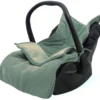 Jollein Basic Knit Forest Green 3/5 Punts 0-9 Maanden Autostoel Voetenzak 025-811-65371