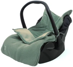 Jollein Basic Knit Forest Green 3/5 Punts 0-9 Maanden Autostoel Voetenzak 025-811-65371