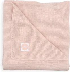 Jollein Basic Knit Pale Pink 100 X 150 Cm Ledikantdeken 516-522-65310