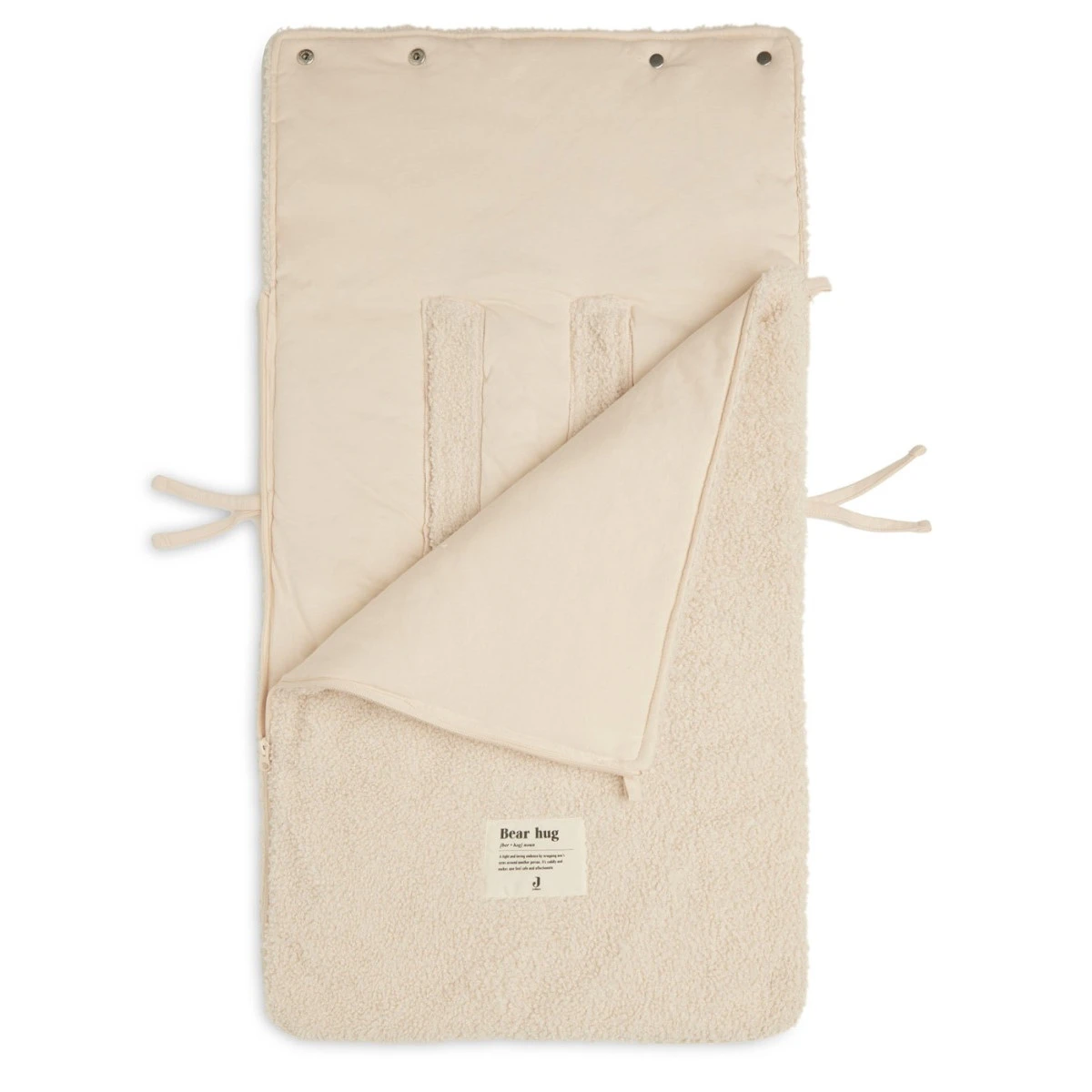 Jollein Boucle Naturel 3/5 Punts 0-9 Maanden Autostoel Voetenzak 025-811-66060 -Winkel Voor Babyreisartikelen jollein boucle naturel 3 5 punts 0 9 maanden autostoel voetenzak 025 811 66060 .4