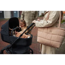 Jollein Tara Biscuit Puffed Luiertas 027-818-00103 -Winkel Voor Babyreisartikelen jollein tara biscuit puffed luiertas 027 818 00103 2