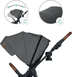 Kinderkraft All Road Ash Grey Wandelwagen KKWALROAGR0000 -Winkel Voor Babyreisartikelen kinderkraft all road ash grey wandelwagen kkwalrodgr0000 9