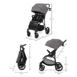 Kinderkraft Askoy Cozy Grey Wandelwagen KSASKO00GRY0000 -Winkel Voor Babyreisartikelen kinderkraft askoy wandelwagen 12 2