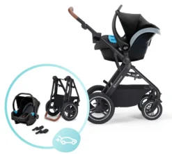 Kinderkraft B-Tour Deep Black 3-in-1 Combi Kinderwagen Incl. Autostoel KSBTOU00BLK3000 -Winkel Voor Babyreisartikelen kinderkraft b tour 3 in 1 deep black wandelwagen ksbtou00blk3000 13
