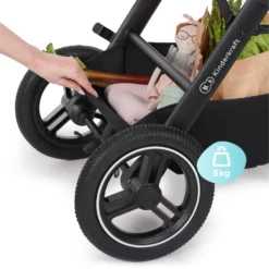 Kinderkraft B-Tour Deep Black 3-in-1 Combi Kinderwagen Incl. Autostoel KSBTOU00BLK3000 -Winkel Voor Babyreisartikelen kinderkraft b tour 3 in 1 deep black wandelwagen ksbtou00blk3000 18