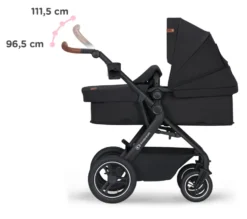Kinderkraft B-Tour Deep Black 3-in-1 Combi Kinderwagen Incl. Autostoel KSBTOU00BLK3000 -Winkel Voor Babyreisartikelen kinderkraft b tour 3 in 1 deep black wandelwagen ksbtou00blk3000 7