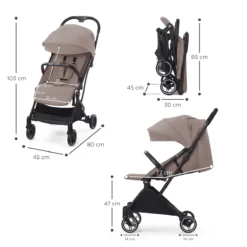 Kinderkraft Indy 2 Calm Beige Wandelwagen KSINDY00BEG0000 6 Kinderkraft Indy 2 Calm Beige Wandelwagen KSINDY00BEG0000 -Winkel Voor Babyreisartikelen kinderkraft indy 2 calm beige wandelwagen ksindy00beg0000 7