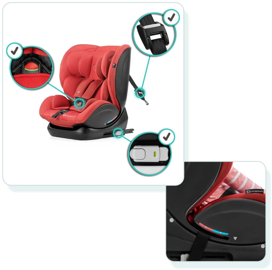Kinderkraft MyWay Black 0-36 kg Isofix Autostoel MWAYBLK Kinderkraft MyWay Black 0-36 Kg Isofix Autostoel MWAYBLK -Winkel Voor Babyreisartikelen kinderkraft myway 0