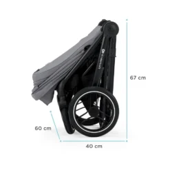 Kinderkraft Nea Deep Grey 2-in-1 Kinderwagen KSNEA000DGR2000 -Winkel Voor Babyreisartikelen kinderkraft nea 2 in 1 kinderwagen sfeer 6 1