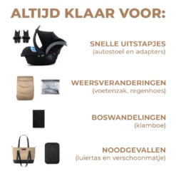 Kinderkraft Prime 2 Sandrose Beige 3-in-1 Kinderwagen Incl. Autostoel KSPRIM02BEG3000 -Winkel Voor Babyreisartikelen kinderkraft prime 2 beige 3 in 1 kinderwagen ksprim02beg3000 8