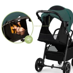 Kinderkraft Route Emerald Green Wandelwagen KSROUT00GRE0000 -Winkel Voor Babyreisartikelen kinderkraft route wandelwagen 23 1