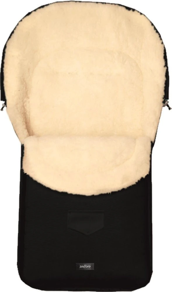 Zaffiro Wol Zwart Universele Afritsbare Voetenzak S7 08610 Zaffiro Wol Zwart Universele Afritsbare Voetenzak S7 08610 -Winkel Voor Babyreisartikelen kolor 12 15