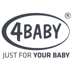 4Baby Euro-Fix Dark Grey 15-36kg I-Size Autostoel -Winkel Voor Babyreisartikelen logo 4baby 17 1 1