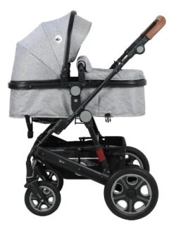Lorelli Lora Cool Grey Elephants 3-in-1 Combi Kinderwagen Incl. Autostoel 1002128-2123D -Winkel Voor Babyreisartikelen lorelli lora cool grey elephants 3 in 1 3