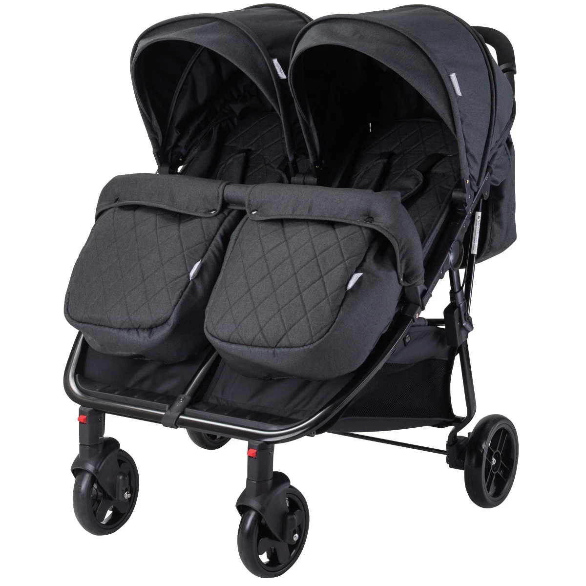Lorelli Duo Black Duowagen incl. Luiertas 1002154-2305 Lorelli Duo Black Duowagen Incl. Luiertas 1002154-2305 -Winkel Voor Babyreisartikelen lorelli duo black duowagen incl. luiertas 1002154 2305 1