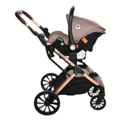 Lorelli Glory Beige 3-in-1 Combi Kinderwagen Incl. Autostoel 1002176-2303 -Winkel Voor Babyreisartikelen lorelli glory beige 3 in 1 combi kinderwagen incl. autostoel 1002176 2303 4