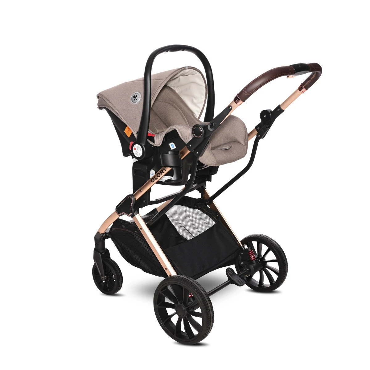 Lorelli Glory Beige 3-in-1 Combi Kinderwagen Incl. Autostoel 1002176-2303 -Winkel Voor Babyreisartikelen lorelli glory beige 3 in 1 combi kinderwagen incl. autostoel 1002176 2303 7