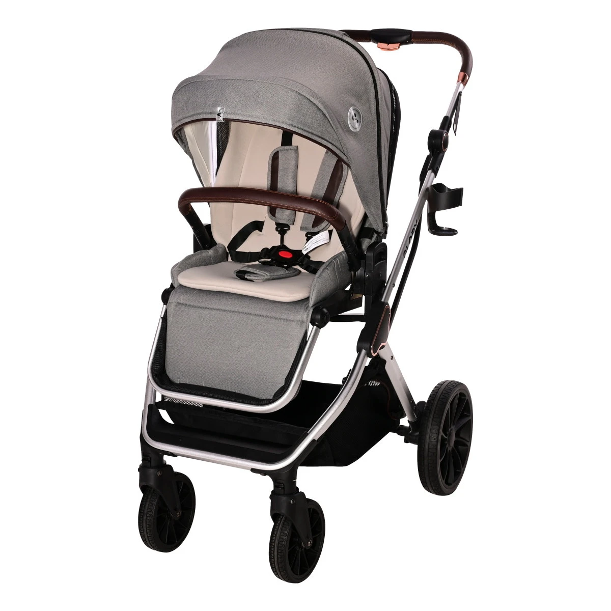 Lorelli Glory Grey 3-in-1 Combi Kinderwagen Incl. Autostoel 1002176-2302 -Winkel Voor Babyreisartikelen lorelli glory grey 3 in 1 combi kinderwagen incl. autostoel 1002176 2302 4