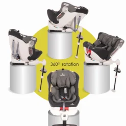 Lorelli Pegasus 360° Dark/Light Grey 0-36 Kg Isofix Autostoel 1007146-2104 -Winkel Voor Babyreisartikelen lorelli pegasus 0 36 kg isofix autostoel 12 1 3