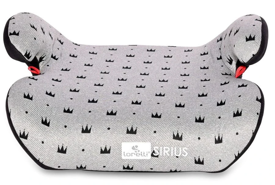 Lorelli Sirius Grey Crowns 22-36 Kg Isofix Booster 1007147-2094 -Winkel Voor Babyreisartikelen lorelli sirius grey crowns 22 36 kg isofix booster 1007147