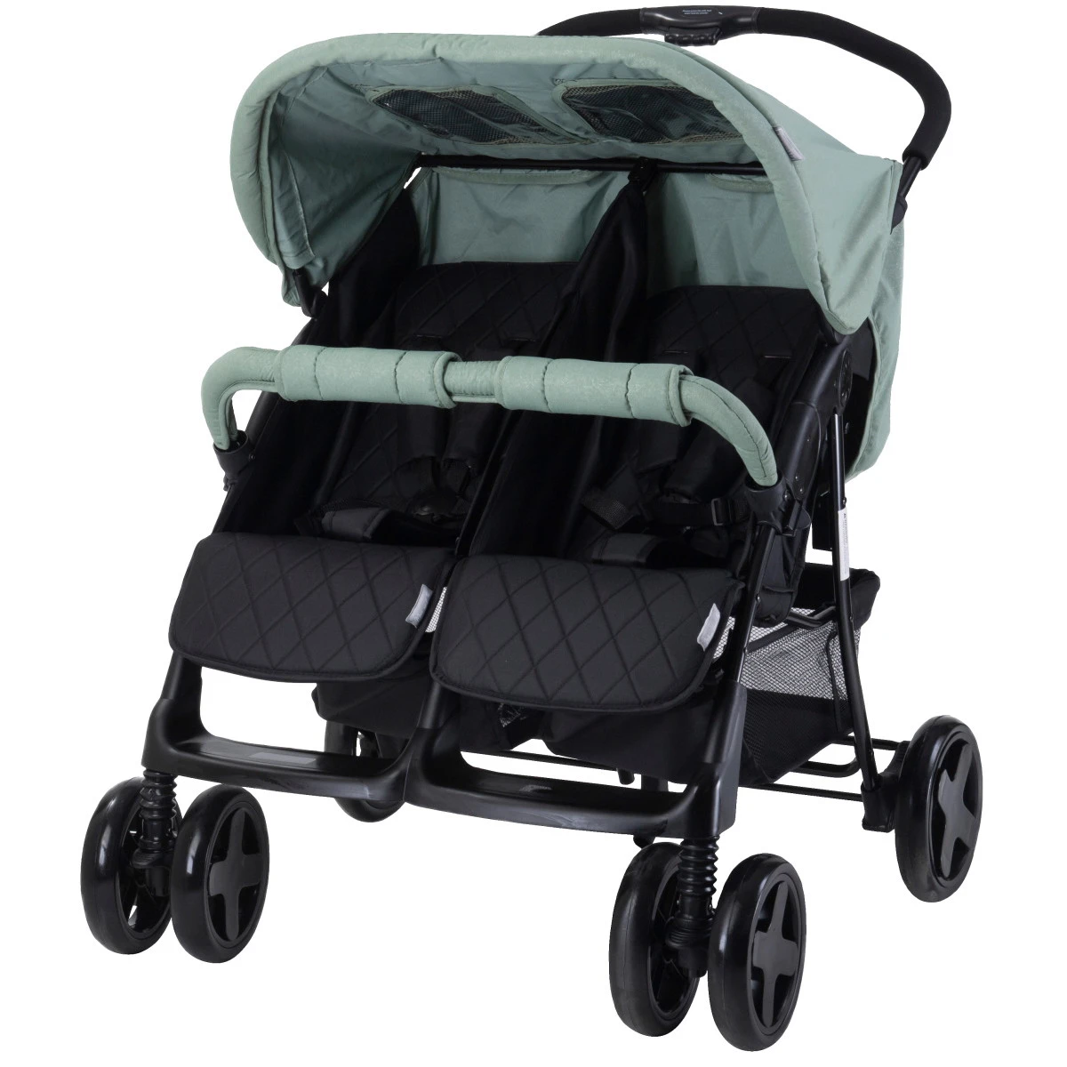 Lorelli Twin Green Bay Duowagen incl. Luiertas 1002007-2390 Lorelli Twin Green Bay Duowagen Incl. Luiertas 1002007-2390 -Winkel Voor Babyreisartikelen lorelli twin green bay duowagen incl. luiertas 1002007 2390