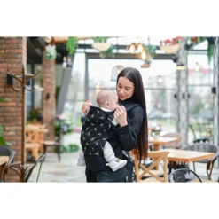 Lorelli Wally Black Floral Ergonomische Draagzak 1001016-0002 -Winkel Voor Babyreisartikelen lorelli wally black floral ergonomische draagzak 1001016 0002 7