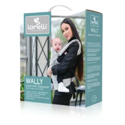 Lorelli Wally Grey Floral Ergonomische Draagzak 1001016-0001 -Winkel Voor Babyreisartikelen lorelli wally grey floral ergonomische draagzak 1001016 0001 3
