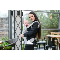 Lorelli Wally Grey Floral Ergonomische Draagzak 1001016-0001 -Winkel Voor Babyreisartikelen lorelli wally grey floral ergonomische draagzak 1001016 0001 4