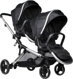 Ding Amigo Black/Silver Tandem Duowagen DI-191704