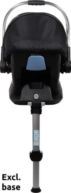 Ding Amigo Black/Silver 0-13kg Autostoel DI-191708 -Winkel Voor Babyreisartikelen mamaloes ding amigo black sliver autostoel 040 1