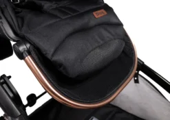 Ding Amigo Black/Rose Tandem Duowagen DI-191706 -Winkel Voor Babyreisartikelen mamaloes ding amigo rosegoud 40